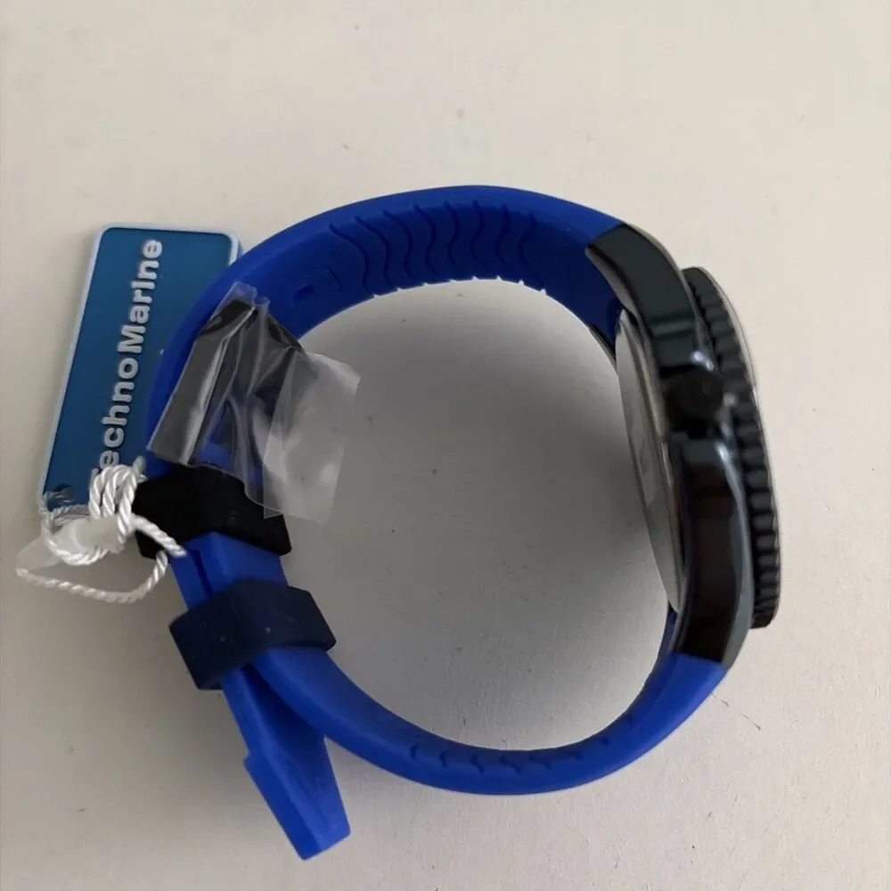 Invicta TechnoMarine Racing Legends Watch 44mm Blue White Quartz TM-525012 NEW